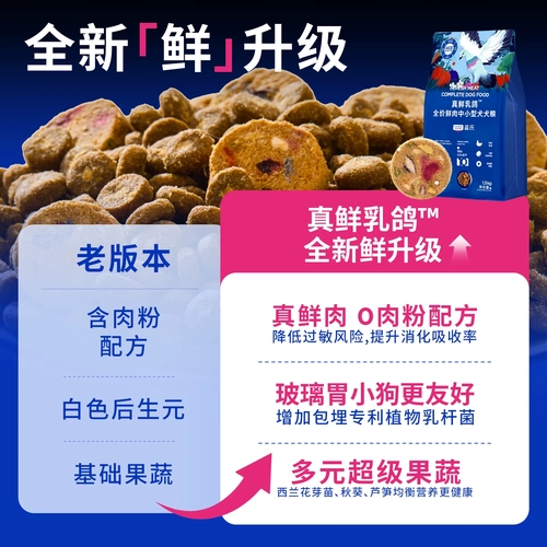 【重磅升级】蓝氏真鲜乳鸽冻干狗粮中小型犬大型犬成犬幼犬粮试吃 1